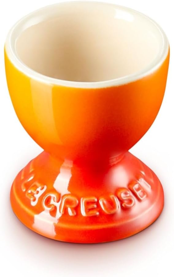 Le Creuset Stoneware Egg Cup, 2″, Flame