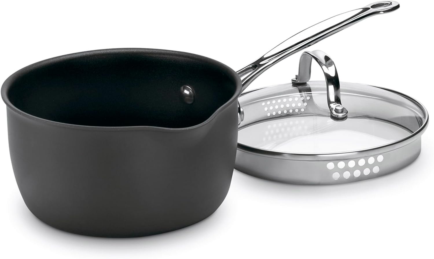 Cuisinart Chef’s Classic Nonstick Hard-Anodized 2-Quart Cook and Pour Saucepan