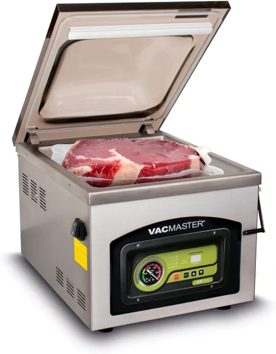 VacMaster VP230 Chamber Vacuum Sealer – Commercial Vacuum Sealer Machine for Food with 1/2 HP Oil Pump, 12.25” Seal Bar for 12” x 15” Bags, Food Vacuum Sealer for Sous Vide, Liquids & Food Storage