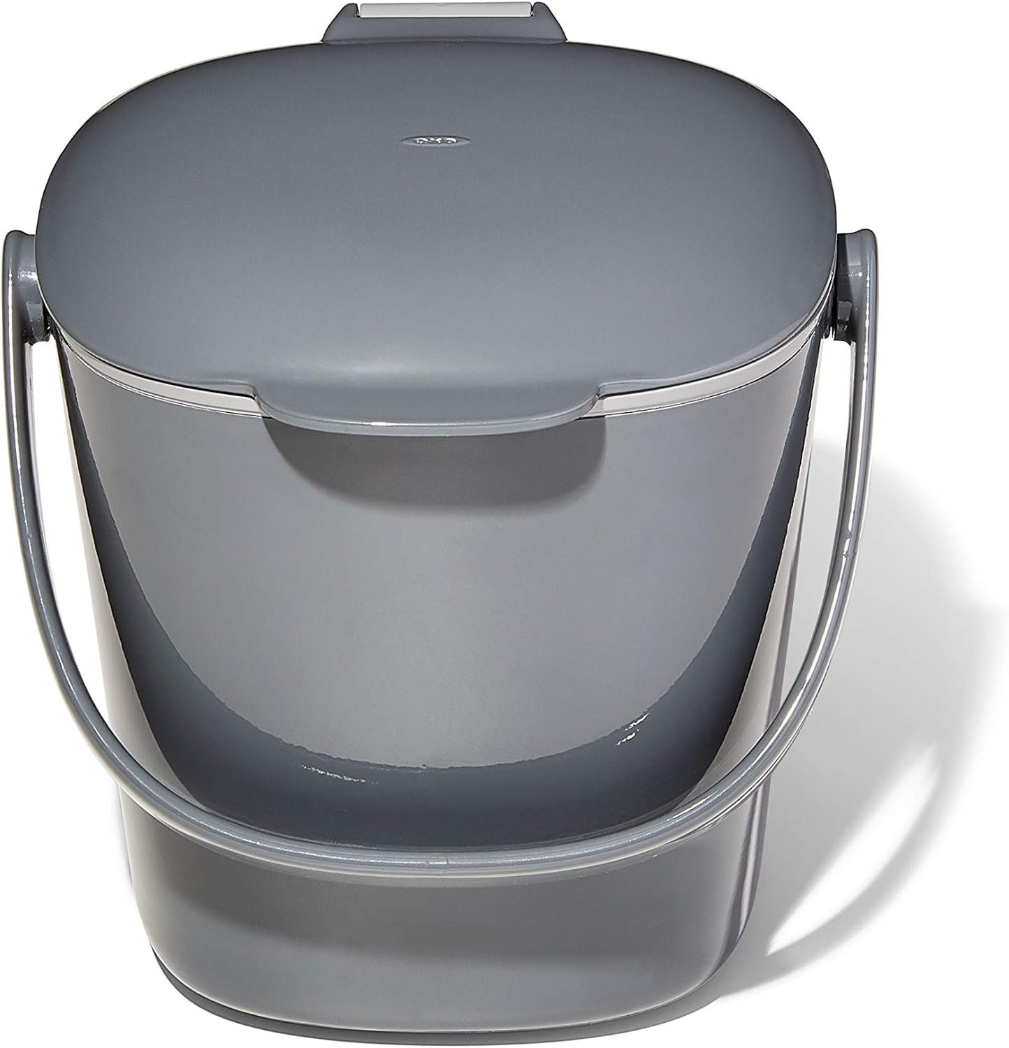 OXO Good Grips Easy-Clean Compost Bin, Charcoal – 0.75 GAL