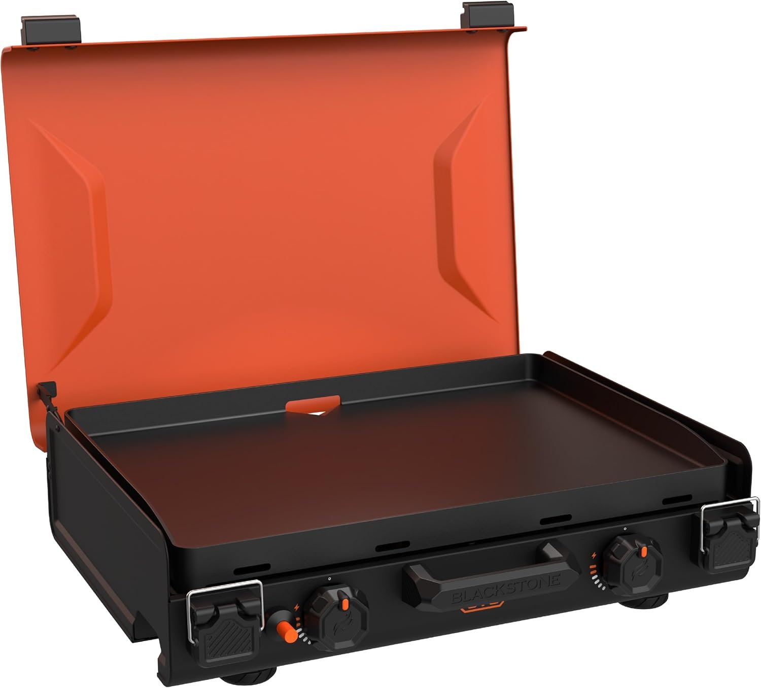 Blackstone 2363 20″ x 14″ Camping Griddle | Portable, Latches, Leveling Feet, Ceramic titanium-coated griddle plate