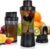 Personal Blender Wireless 24oz Cordless Mini 360 Watt Portable Blender-for Smoothies Freshly Squeezed Juices 6000mAh Self Cleaning and BPA Free Portable Juicer with 6 Sharp Blade Carbon Black