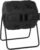 FDW | Outdoor Compost Bin | 43 Gallon | Black | Dual Chamber Tumbling Bin | with 360 Rotary Design & Air Vents | Rust & Corrosion Resistant Metal Frame | For Home, Garden, Kitchen, Yard
