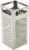 Winco Box Grater, 9-Inch by 4-Inch,Stainless Steel,Medium | Restaurant service, Great for Cheese, Vegetables, Citrus Zest and Kitchen Prep