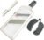 Handheld Mandoline Slicer with Food Holder Mandoline Food Slicer Adjustable Stainless Steel Blades Veggie Chopper & Cheese Grater for Speedy Slicing of Fruits and Vegetables