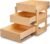 Pull Out Drawers For Cabinets, 14”W×21”D×19”H Soft Close Slide Out Wood Shelves Storage Organizer for Kitchen, 3-Tier, Finished, Heavy-Duty, Bottom Assembly