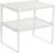SONGMICS Spice Racks, Set of 2 Metal Cabinet Shelf Organizers, Countertop Organizers, Shelf Risers, Stackable, Expandable, White UKCS01WT