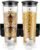 2 Pack Cereal Dispenser, 3L Dry Food Dispensers with Sealing Ring | Wall Mounted Candy Dispenser | for Candy, Oatmeal, Coffee Bean, Nuts, Dry Food | for Home, Restaurant Kitchen