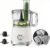 Food Processor 10.5 Cup (2.6QT) & 600W Electric Food Chopper | 5 Stainless Steel Blades, 3-Speed Vegetable Chopper for Slicing, Shredding & Chopping, BPA-Free, Dishwasher Safe