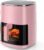 Sweetcrispy Air Fryer 6 Quarts with Window, 12-in-1 Square Airfryer Oven for Family, 400°F Rapid Air Crispy Technology, Roast Bake Dehydrate, Nonstick & Easy-Clean Basket