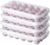 XBY-US 4 Pack Covered Egg Holders,Egg Holder For Refrigerator,travel egg Storage Container,Plastic Refrigerator Egg Trays,camping egg box,Deviled Egg Tray Carrier with Lid Fits 18X4 Eggs(72 Eggs)