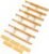SpaceAid Bamboo Drawer Dividers with Inserts and Labels, Kitchen Adjustable Drawer Organizers, Expandable Organization for Home, Office, Dressers, 7 Dividers with 15 Inserts (17″-22″ Natural)