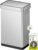 EKO Deluxe Mirage-T 50 Liter / 13.2 Gallon Touchless Rectangular Motion Sensor Trash Can or Recycling Bin, Matte Stainless Steel Finish