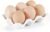 Cup Egg Tray Holder (White)