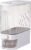 Sooyee Clear Rice Dispenser, Large Cereal Dispenser with Lid | Time Scale, Measuring Cylinder Moisture Proof Airtight Food Dispenser Bucket for Rice, Corn,Coffee Bean,Grain,Soybean Oatmeal