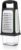 OXO Good Grips Etched Box Grater with Removable Zester | Ideal for Grating Cheese or Zesting Fruits | Storage Container Included | 4 Sided Grater | Comfortable Handle