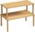 VERTORGAN 2 Pack Cabinet Organizer Shelf,Bamboo Countertop(Large,Natural) | Kitchen Counter Shelves,Spice Rack Countertop and Cabinet,Cabinet Storage,Counter Organizer,Stackable Shelves