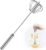 Stainless Steel Semi-Automatic Whisk, 2026 New Stainless Steel Egg Whisk Hand Push Rotary Whisk Blender, Hand Push Mixer Stirrer Tool for Cooking Kitchen Home Egg Milk (10in)