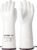 LANON 15″ Liquid Silicone Oven Mitts,Heat Resistant,CoralAir Liner,White,L | Food Safe,Waterproof,Long Oven Gloves with Fingers,Odorless,Easy Clean,Latex Free,BPA Free,Baking,Cooking,BBQ,Kitchen Mitts