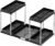 NIUXX Expandable Under Sink Organizer: 2 Tier Under Cabinet Organizer – Double Pull Out Shelf Under Sink Storage for Kitchen – Bathroom and Laundry Room – Space Saving