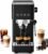 AAOBOSI Compact Espresso Machine, 20 Bar, Milk Frother, Latte & Cappuccino | Compact Design, 30s Heat-Up, PID Temp Control, Single, Double & Custom Shots, Easy Milk Frothing, 50oz Tank, 51mm Portafilter