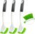 3 Pack Dish Brush,Dish Scrub Brush, Kitchen Scrub Brush for Cleaning Dishes, Double Sided Bristles Scrubber Cleaner for Dishes,Sink,Pots,Pans,Bathroom Shower,Tile,Tubs