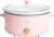 Paris Hilton 6-Quart Manual Slow Cooker, Naturally Nonstick Stoneware Ceramic Insert, Three Settings (Low, High, Warm), Dishwasher Safe Family Size Slow Cooker, Pink