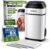 InstaSeal Upright Vacuum Sealer for Food with 12 Bags | Preserves Foods 5x Longer, Space Saving Compact Design, Seals Liquids, Soups & Marinades Mess-Free for Sous Vide Cooking
