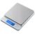 Small Digital Scale,3kg/0.1g,6.6lb,Kitchen Scale,Food Scale,with Blue Backlit LCD Display, 6 Units, Auto Off, Tare, PCS Function, Stainless Steel, Battery Included