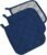 DII Basic Terry Collection Quilted 100% Cotton, Potholder, Nautical Blue, 3 Piece