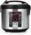 COMFEE’ Rice Cooker, Slow Cooker, Steamer, Stewpot, Sauté All in One (12 Digital Cooking Programs) Multi Cooker (5.2Qt ) Large Capacity. 24 Hours Preset & Instant Keep Warm, Black/Silver (MB-M25)