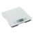 Taylor Compact Glass Kitchen Food Scale, 11 lb Capacity Digital Scale for Baking, Cooking, Meal Prep, Portion Control, Thin Lightweight Design, Easy-to-Read Display, White