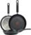T-Fal Experience Non Stick Fry Pan Set 3 Piece, 8, 10.25, 12 Inch Induction Oven Broiler Safe 400F, Cookware, Kitchen Cooking Set, Pots and Pans, Skillets, Frying Pans, Dining, Dishwasher Safe, Black