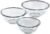 Pyrex Essentials (3-Piece) Glass Mixing Bowls Set for Prepping and Baking