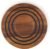 Le Creuset Magnetic Wooden Trivet, Acacia Wood with Black Silicone Rings