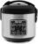 AROMA Digital Rice Cooker, 4-Cup (Uncooked) / 8-Cup (Cooked), Steamer, Grain Cooker, Multicooker, 2 Qt, Stainless Steel Exterior, ARC-914SBD
