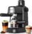 KEENSTAR 3.5Bar Espresso Machine 800W, Compact 4-Cup Espresso Maker Preheat | Fast Heating, Milk Frother Steam Wand, Espresso and Cappuccino Machine for Cappuccino or Latte Black