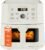 Instant Pot 4Qt VORTEX 6-in-1 Mini Air Fryer, Custom Program Options, Air Fry, Broil, Roast, Dehydrate, Bake, Reheat, Sea Salt, 4 Quarts