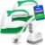 Holikme 7 Pack Cleaning Brush Scrub Brush Kitchen Brush for Floor,Green | Deep Cleaning Brush Set, Scrub Pads with Scraper Tip for Pool Walls, Bathroom, Grout, Floor, Bike, Tub, Shower