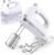 Lord Eagle Hand Mixer Electric Handheld 400W 5-Speed Lightweight | Kitchen Mixer with Storage Case, 5 Stainless Steel Attachments for Baking Cake Egg Cream Food Beater, Turbo+Eject Button