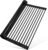 MERRYBOX Roll Up Dish Drying Rack Silicone Wrapped Over The Sink Dish Drying Rack Multipurpose Foldable Sink Drying Mat Anti-Slip & Anti-Rust Dish Rack for Kitchen, 17.5″ x 13″, Black