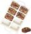 Mini Loaf Pan, Metal Reinforced Silicone Mini Bread Loaf Pan Nonstick Cornbread Pan 8 Cavities Silicone Molds for Baking Bread, Loaf, Meatloaf, Brownie, Butter