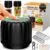 RACAZL Electric Mason Jar Vacuum Sealer Kits for Wide Regular Mouth Jars | Upgraded -80kPa Vacuum Sealers Auto Canning Sealing Machine with 2500mAh Battery and 10 Lids for Food Storage Reducing Waste