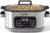 Sunvivi 12-in-1 Programmable Slow Cooker 6.5QT with Timer & Keep Warm | Multicooker with Timer & Temp Control, Dishwasher Safe Lid & Removable Nonstick Crock, Stainless Steel Rack, Sliver