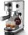 Neretva Espresso Machine 20 Bar, Super Compact Espresso Maker Stainless Steel Professional Coffee Machine Espresso with Power Steam & LED Display for Home Barista Latte and Cappuccino Maker-Silver