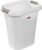 Rubbermaid Open Top Trash Can, 5.3-Gallon, White Plastic Wastebasket/Garbage Bin for Home/Kitchen/Bathroom/Garage