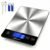 Food Scale, 33lb Digital Kitchen Scale for Cooking Baking | Stainless Steel Waterproof, 1g/0.05oz Precise Graduation, Grams and Ounces, Battery & USB Charging