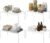 Evelots Wire Shelf Organizer Set, Metal Cabinet Shelf Risers, 4-Pack, White | 4-Pack rustproof metal wire shelf organizers create extra storage space in kitchen cabinets, pantries, freezers and bathrooms