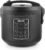 AROMA® Digital Rice Cooker, Multicooker, 6-Cup (Uncooked) / 12-Cup (Cooked), Steamer, Slow Cooker, Oatmeal Cooker, Grain Cooker, Auto Keep Warm, 3 Qt, Black, ARC-966BD