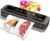 MegaWise Vacuum Sealer Machine | 80kPa Suction Power | Vac Seal Machine | Bags and Cutter Included|Compact One-Touch Automatic with External Vacuum System|Dry Moist Fresh Modes for All Saving needs